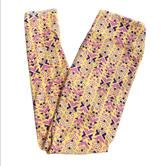 LuLaRoe Pants - Geometric Lula Leggings.